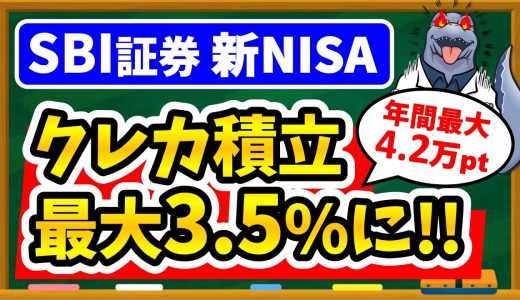 【神アプデ】SBI証券クレカ積立還元率が最大3.5%UP！｜Olive×PayPay大連携で何が変わる？神アプデ7選をわかりやすく解説！